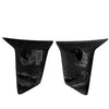 Ducati hypermotard 698 carbon-kuhlerverkleidung cache radiateur radiator covers matt satin 2024+ 3