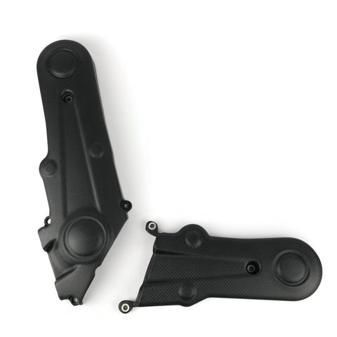 Ducati Monster Hypermotard 696 796 Carbon Zahnriemenabdeckung Belt Covers Caches Courroies 6