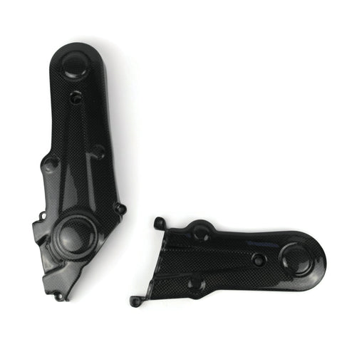 Ducati Monster Hypermotard 696 796 Carbon Zahnriemenabdeckung Belt Covers Caches Courroies