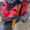 Ducati Streetfighter V4 Carbon Wings Winglets x 4 Satin,