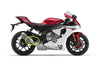 Yamaha YZF R1 Carbon Auspuff Hitzeschutz Heat Schild Protection Echappement 3