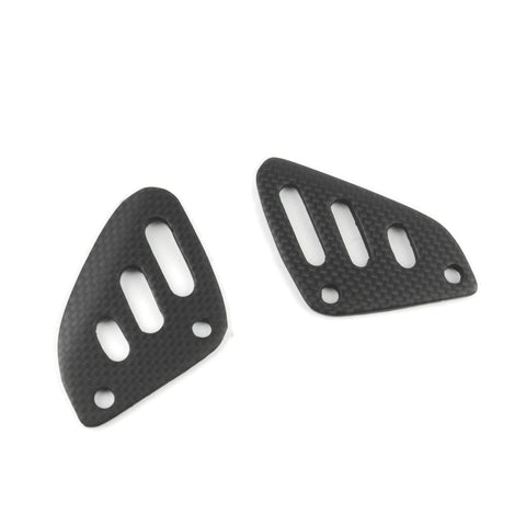 Aprilia RSV4 & Tuono Carbon Fersenschutz Heel Plates Reposes Pieds Rear Arriere