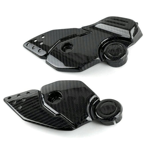 Carbon Fersenschutz Honda Africa Twin Heel Plates Reposes Pieds