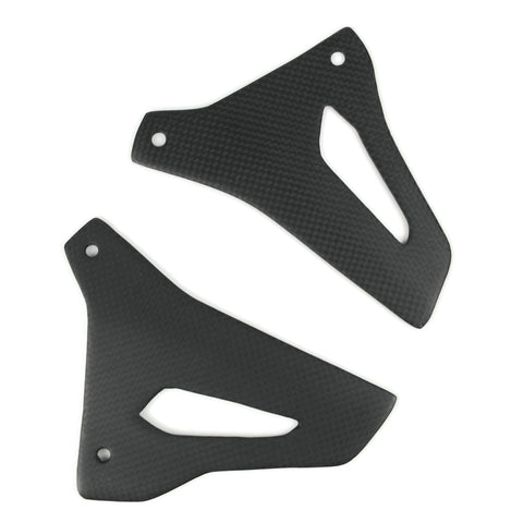 Ducati Monster Carbon Fersenschutz Fersenschoner Rear Heel Plates Carbone Reposes Pieds 3