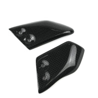 Ducati Monster Carbon Fersenschutz Fersenschoner Rear Heel Plates Carbone Reposes Pieds 1